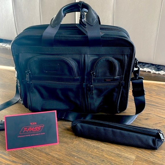 Tumi Bags Tumi Tpass 2645dh Alpha Laptop Bag Expandable Travel